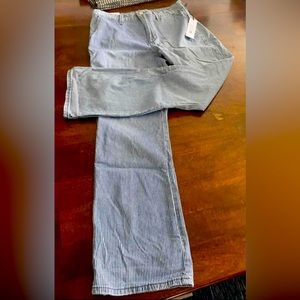 Joe’s Jeans, Hickory Stripe cotton pants, NWT